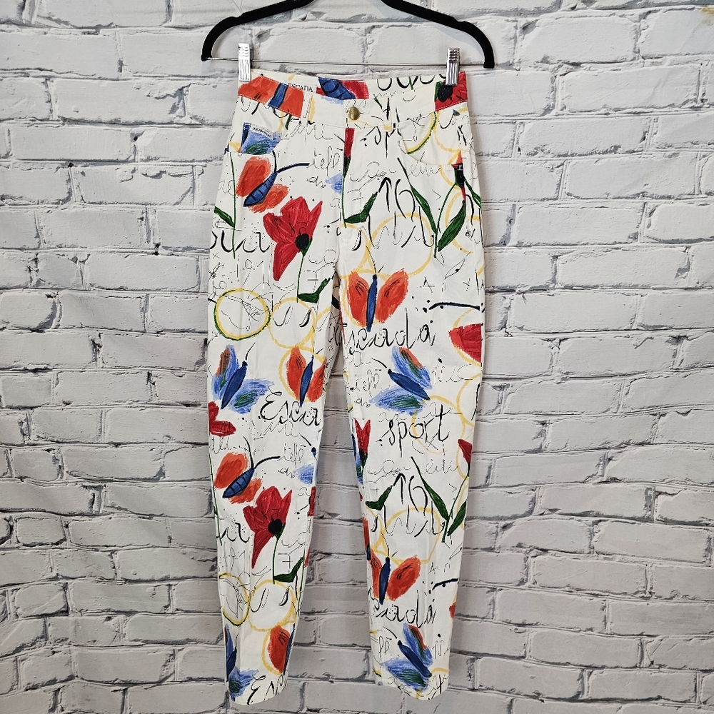 Escada Sport Floral Print Pants